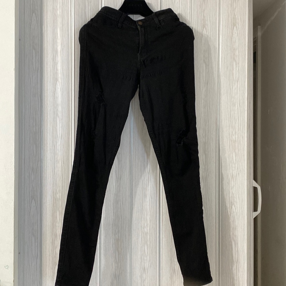 Hollister black jeans pre-Owns high rise Leggings advanced stretch